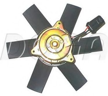 Вентилятор охлаждения двигателя doga EFI157