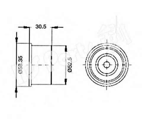 Натяжитель ремня ГРМ GM 09128738