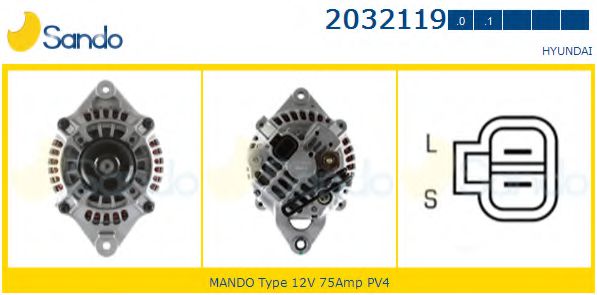 Генератор sando 2032119.0