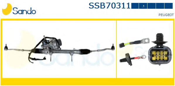Рулевая рейка sando SSB70311.1
