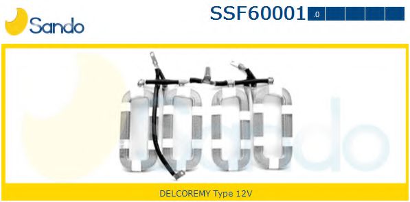 Обмотка возбуждения, стартер sando SSF60001.0