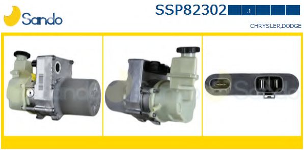 Насос гидроусилителя руля sando SSP82302.1