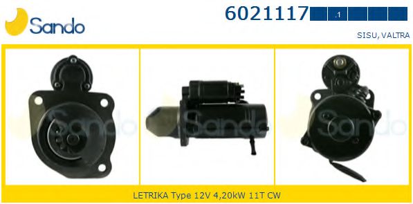 Стартер sando 6021117.1