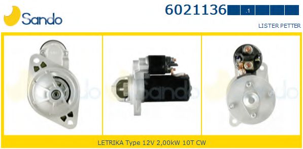 Стартер sando 6021136.1
