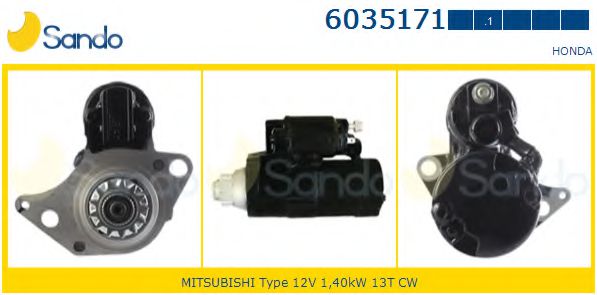 Стартер sando 6035171.1
