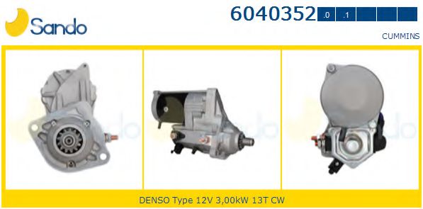 Стартер sando 6040352.0