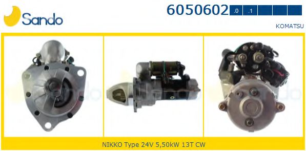 Стартер sando 6050602.0