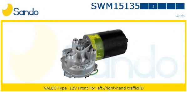 Двигатель стеклоочистителя sando SWM15135.1
