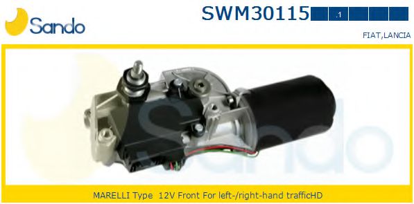 Двигатель стеклоочистителя sando SWM30115.1