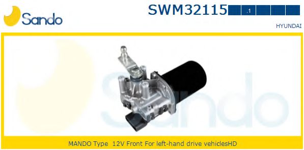Двигатель стеклоочистителя sando SWM32115.1