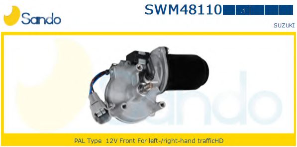 Двигатель стеклоочистителя sando SWM48110.1