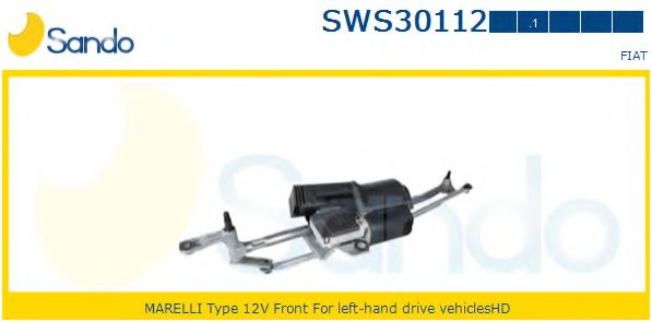 Трапеция стеклоочистителя sando SWS30112.1