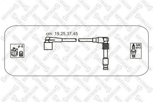 Комплект проводов зажигания STELLOX 10-38164-SX