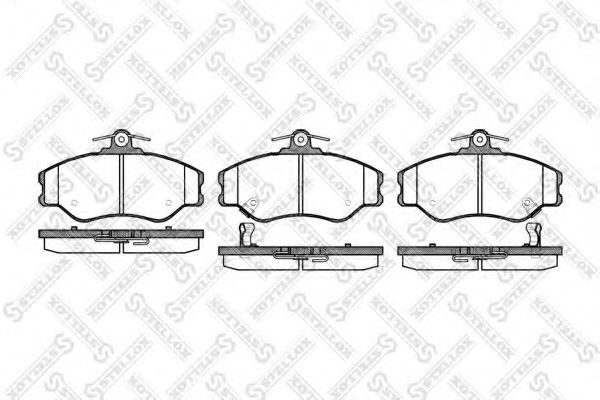 Тормозные колодки STELLOX 505 002-SX