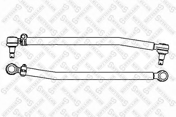 Продольная рулевая тяга STELLOX 84-35065-SX