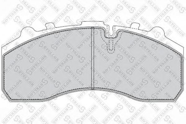 Тормозные колодки STELLOX 85-01412-SX