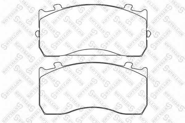 Тормозные колодки STELLOX 85-01420-SX