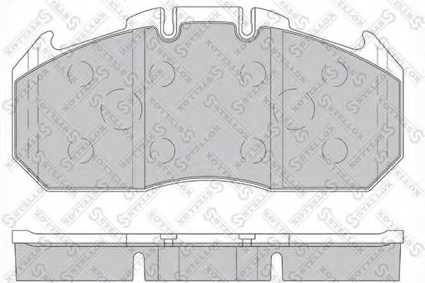 Тормозные колодки STELLOX 85-01425-SX