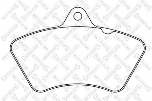 Тормозные колодки stellox 85-01446-SX