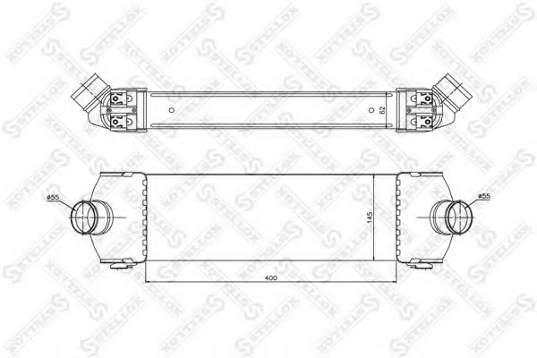 Интеркулер FORD 1423732