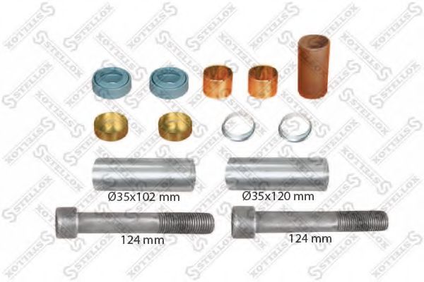 Ремкомплект тормозного суппорта STELLOX 85-10379-SX