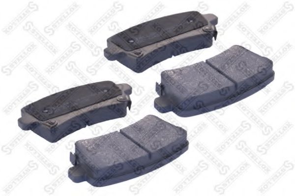 Тормозные колодки STELLOX 000 045B-SX