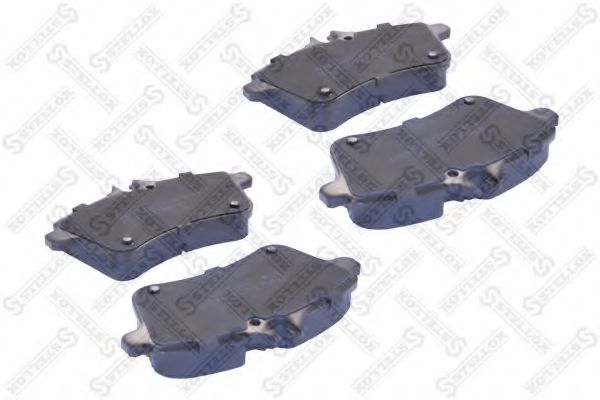 Тормозные колодки STELLOX 1141 000B-SX