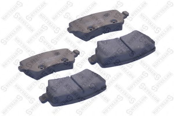 Тормозные колодки STELLOX 1247 000-SX