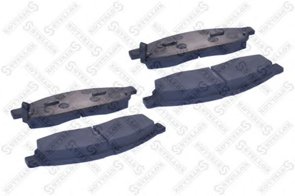Тормозные колодки STELLOX 1105 012B-SX