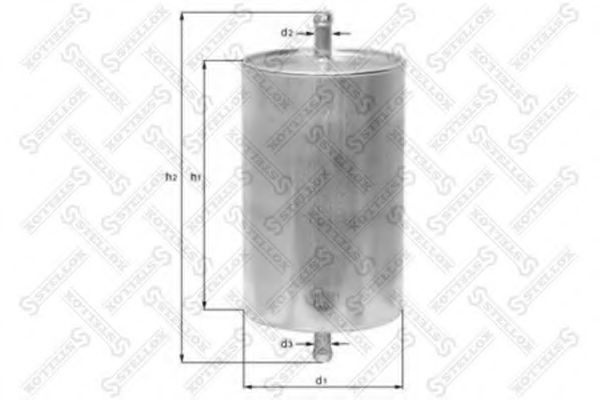Топливный фильтр STELLOX 21-00061-SX