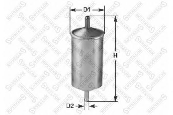 Топливный фильтр STELLOX 21-00171-SX