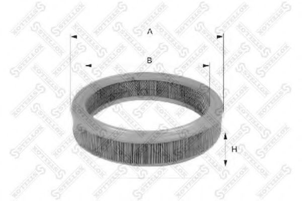 Воздушный фильтр STELLOX 71-00208-SX
