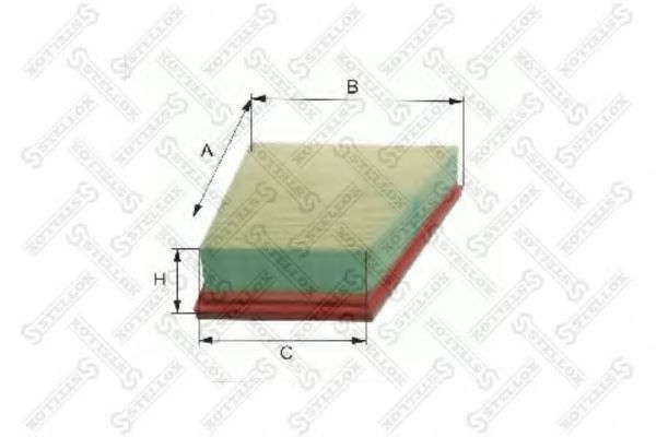 Воздушный фильтр STELLOX 71-00946-SX