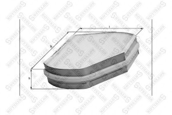 Фильтр салона STELLOX 71-10037-SX