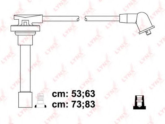 Комплект проводов зажигания lynxauto SPC3419