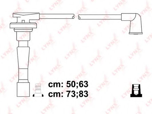Комплект проводов зажигания LYNXauto SPC3421 Комплект проводов зажигания LYNXauto SPC3421