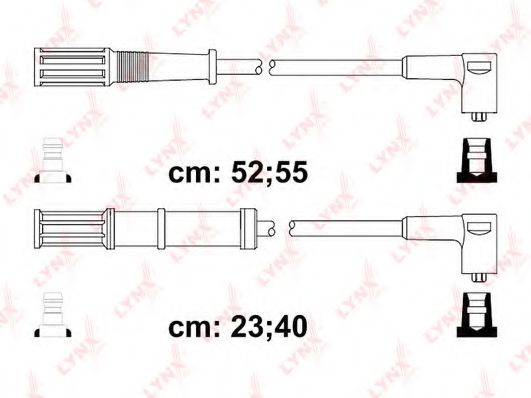 Комплект проводов зажигания lynxauto SPC4839
