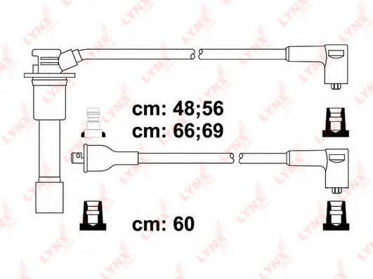 Комплект проводов зажигания lynxauto SPC5110