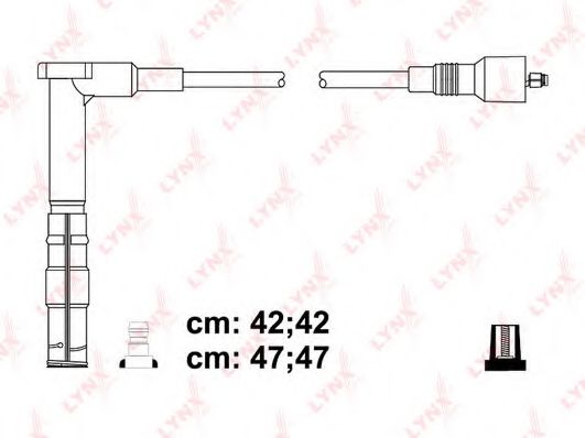 Комплект проводов зажигания lynxauto SPC5318