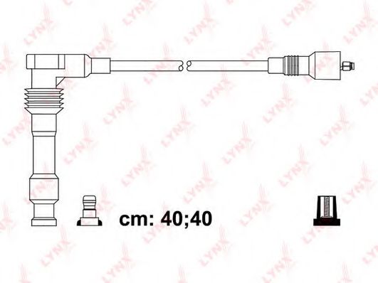 Комплект проводов зажигания lynxauto SPC5319