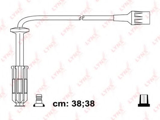 Комплект проводов зажигания lynxauto SPC5328