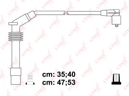Комплект проводов зажигания lynxauto SPC5928