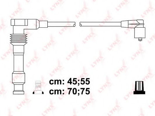 Комплект проводов зажигания lynxauto SPC5935