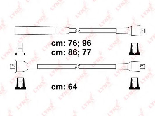 Комплект проводов зажигания lynxauto SPC5941