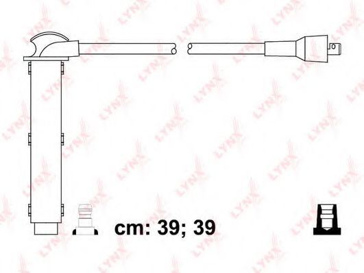 Комплект проводов зажигания lynxauto SPC6519