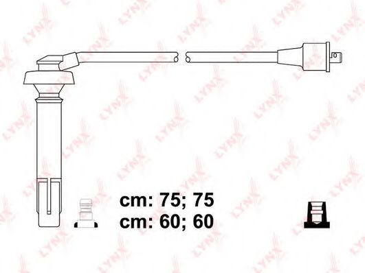 Комплект проводов зажигания lynxauto SPC7114