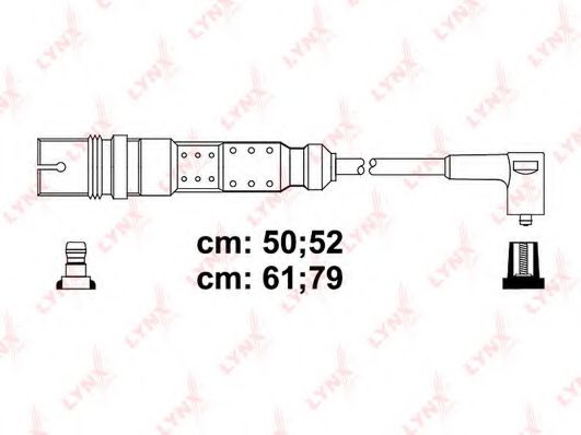 Комплект проводов зажигания lynxauto SPC8026