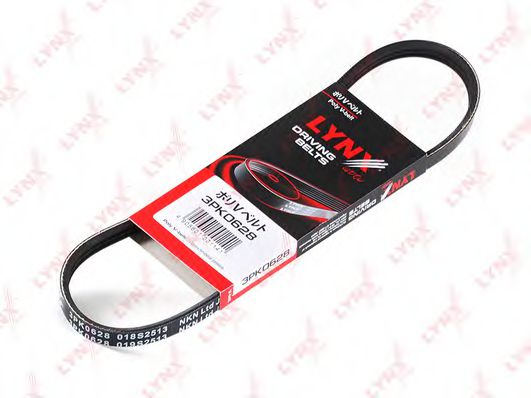 Поликлиновой ремень lynxauto 3PK0628