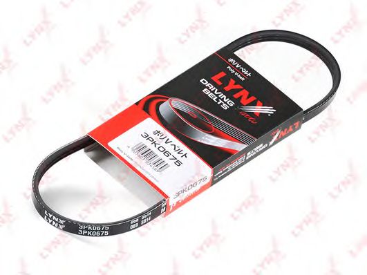Поликлиновой ремень lynxauto 3PK0675
