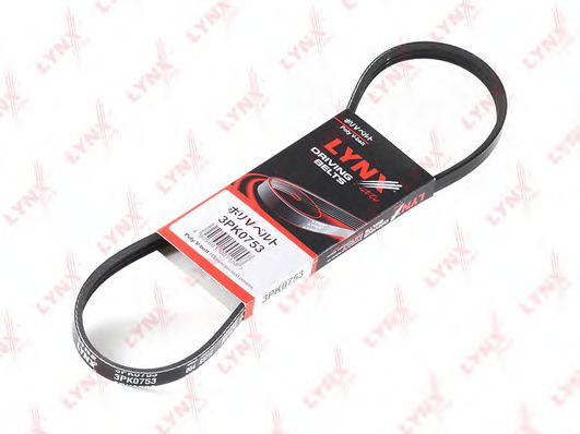 Поликлиновой ремень lynxauto 3PK0753